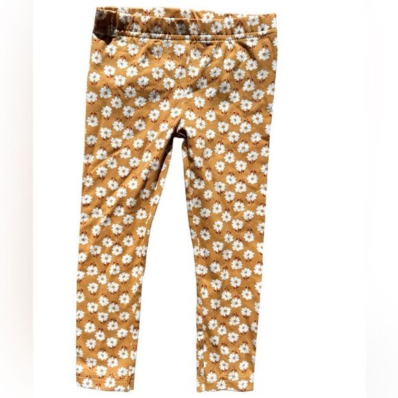 NEW Carter’s 3T Girls Matching 2PC Outfit Sweater & Floral Leggings - Picture 2 of 4